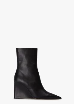 Dasha Black Como Ankle Boots