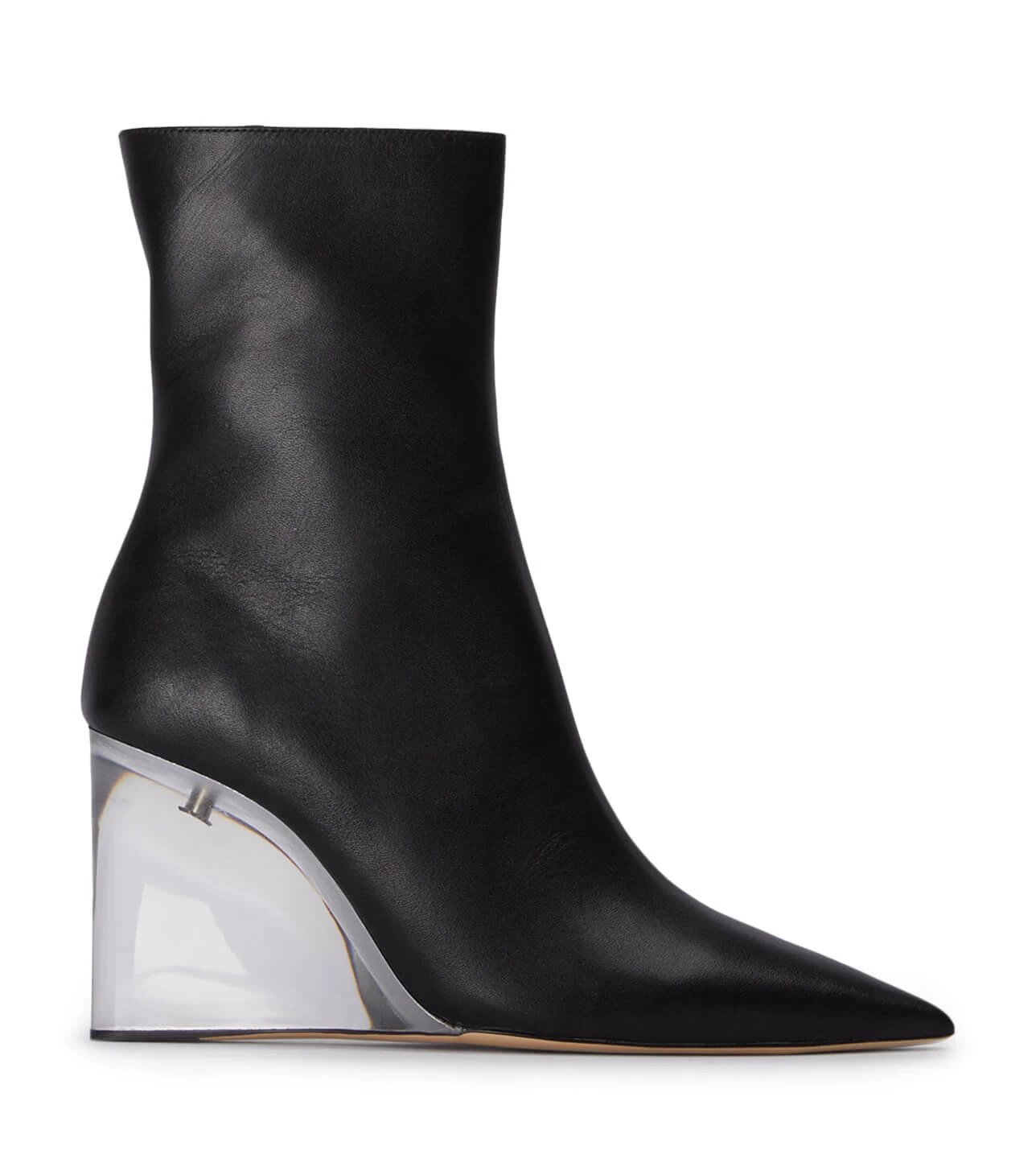 Dasha Black Como/Clear Ankle Boots 5 Dasha Black Como/Clear Ankle Boots - Image 3