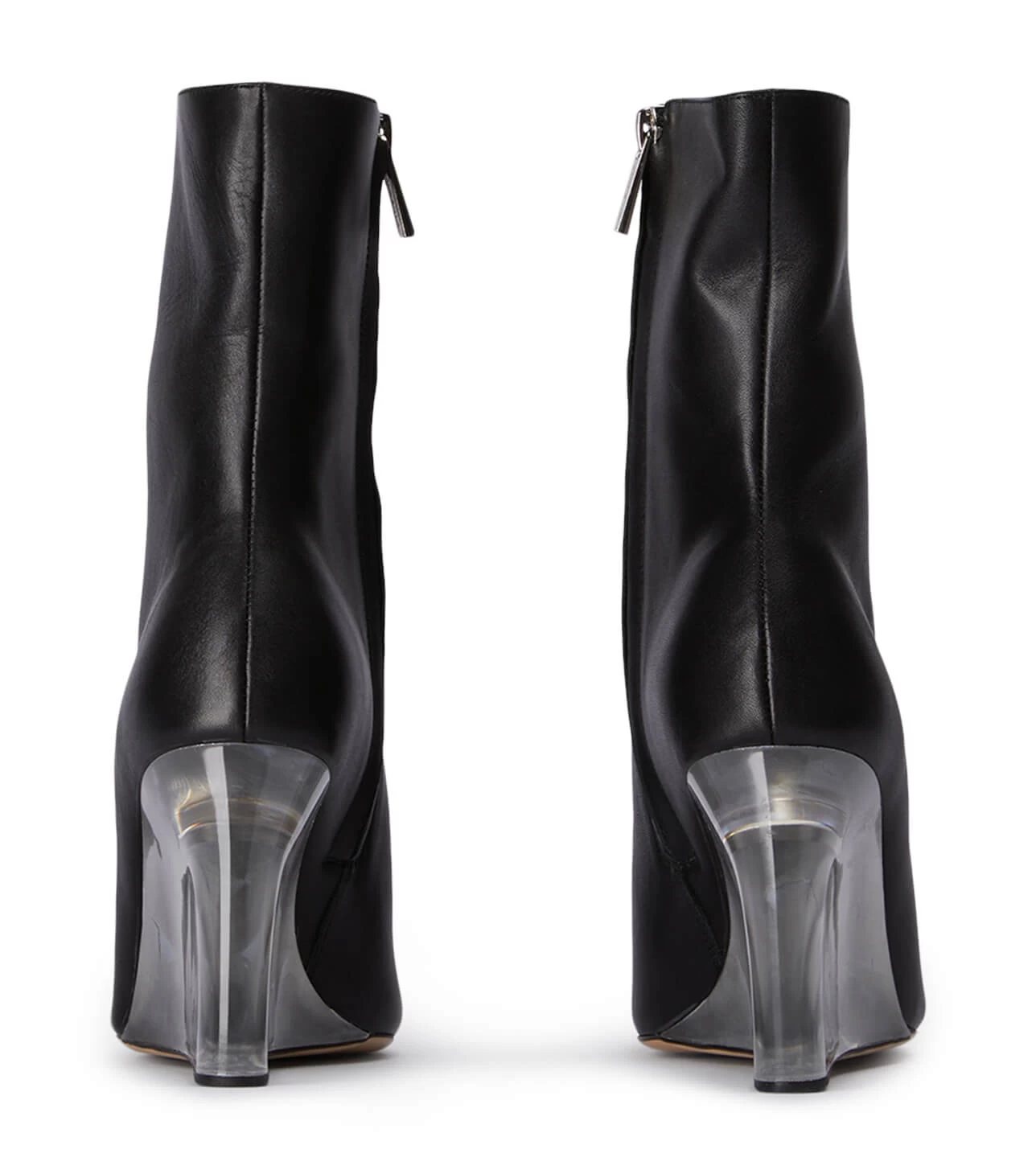 Dasha Black Como/Clear Ankle Boots 9 Dasha Black Como/Clear Ankle Boots - Image 7