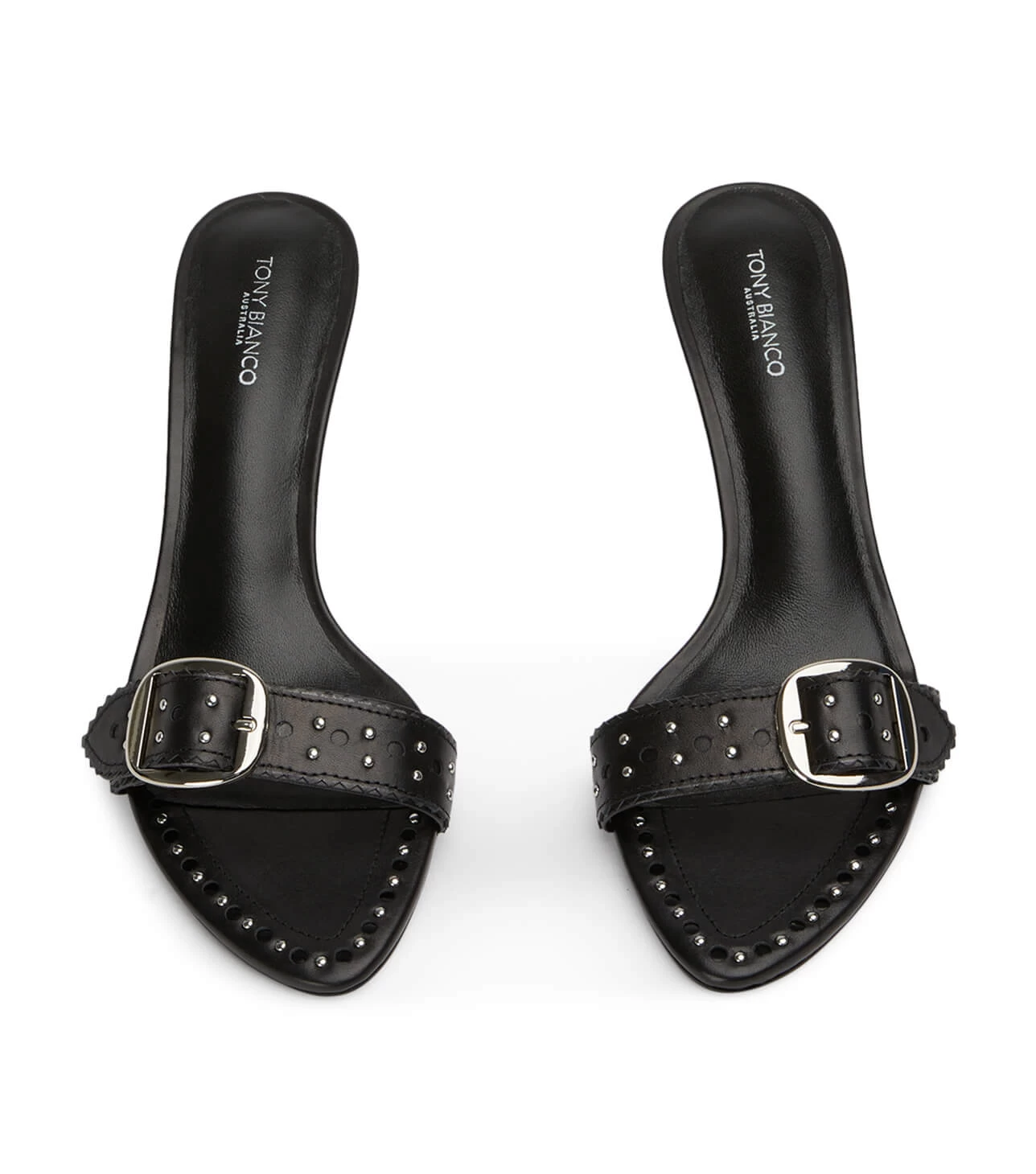 Delta Black Como Heels 6 Delta Black Como Heels - Image 4