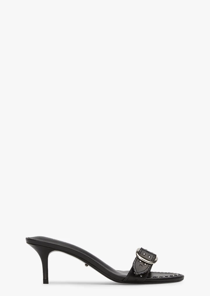 Delta Black Como Heels 3 Delta Black Como Heels