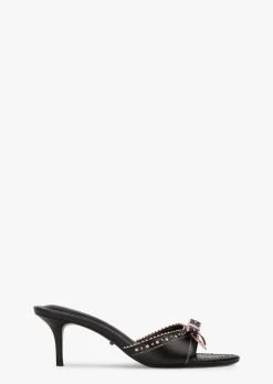 Denise Black Como Heels