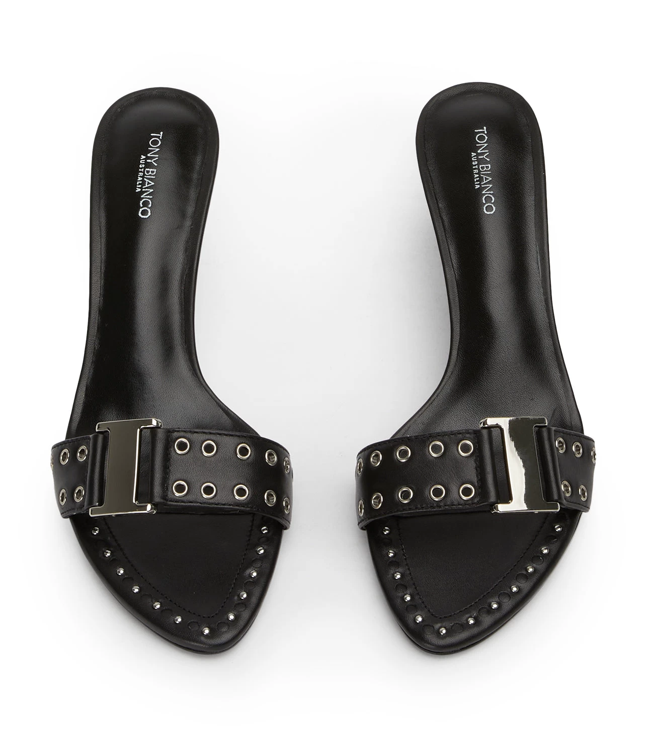 Destiny Black Como Heels 6 Destiny Black Como Heels - Image 4