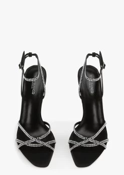 Tony Bianco Sales -Tony Bianco Sales dijon black satin heels 720 2