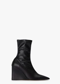 Diplo Black Venezia Ankle Boots
