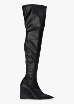 Doja Black Venezia Long Boots