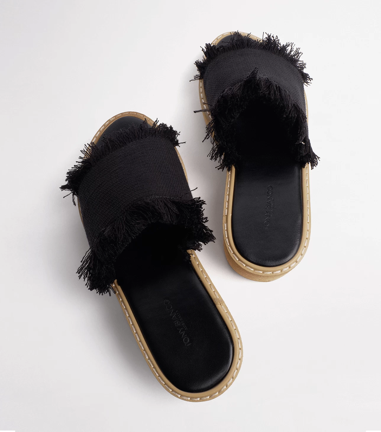 Ebony Black Sandals 9 Ebony Black Sandals - Image 7