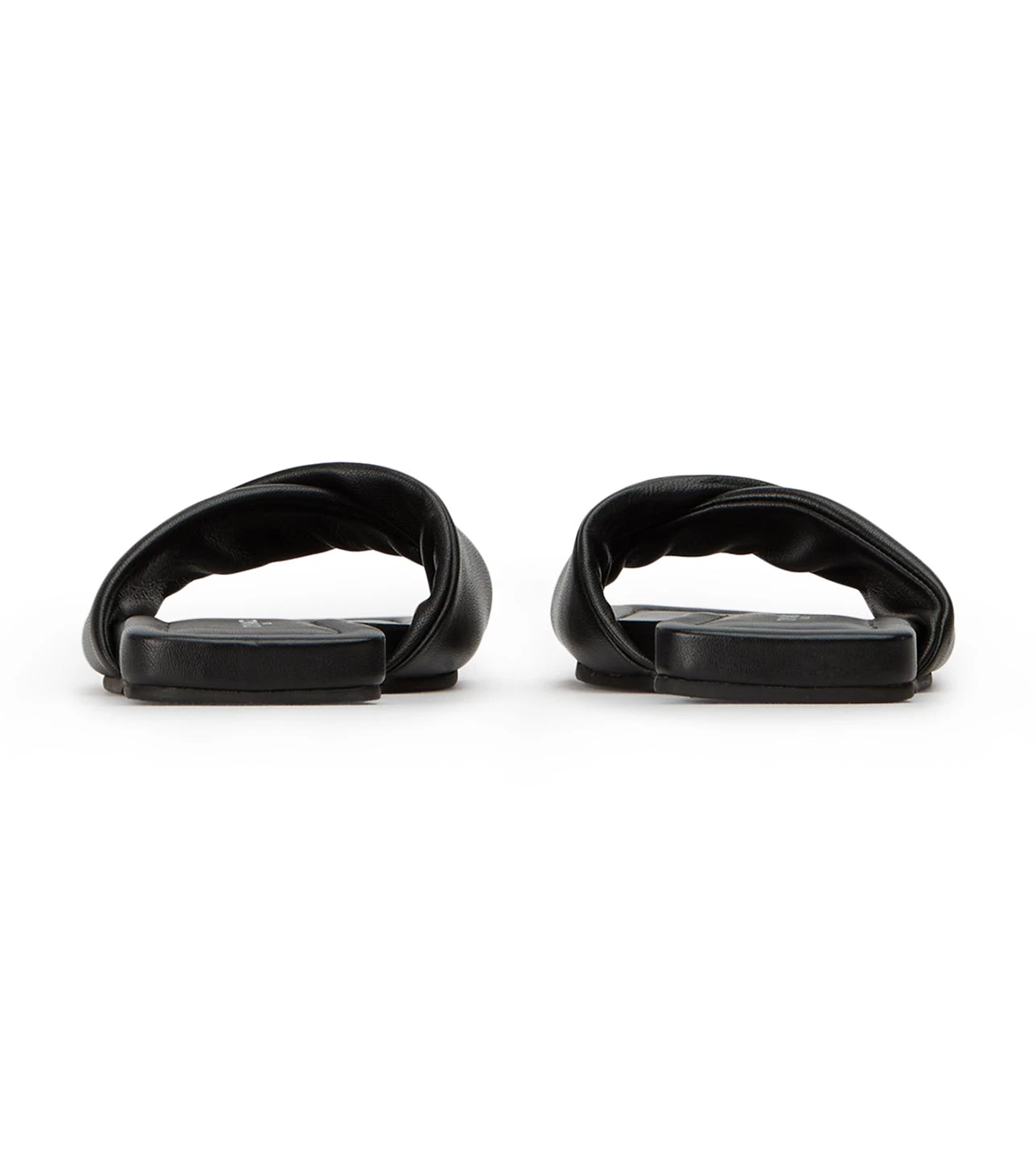 Echo Black Nappa Flats 8 Echo Black Nappa Flats - Image 6