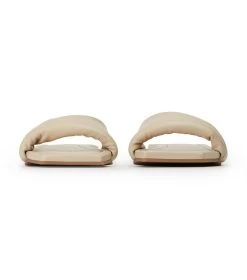 Echo Vanilla Nappa Flats -Tony Bianco Sales echo vanilla nappa flat sandals 1288 3