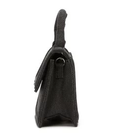 Ellie Black Canvas Mini Handbags -Tony Bianco Sales ellie black canvas bags 1288 3