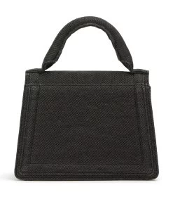 Ellie Black Canvas Mini Handbags -Tony Bianco Sales ellie black canvas bags 1288 4