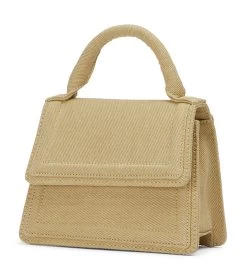 Ellie Natural Canvas Mini Handbags -Tony Bianco Sales ellie natural canvas bags 1288 2