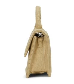 Ellie Natural Canvas Mini Handbags -Tony Bianco Sales ellie natural canvas bags 1288 3