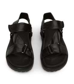 Fantasia Black Nappa Sandals -Tony Bianco Sales fantasia black nappa sandals 1288 2