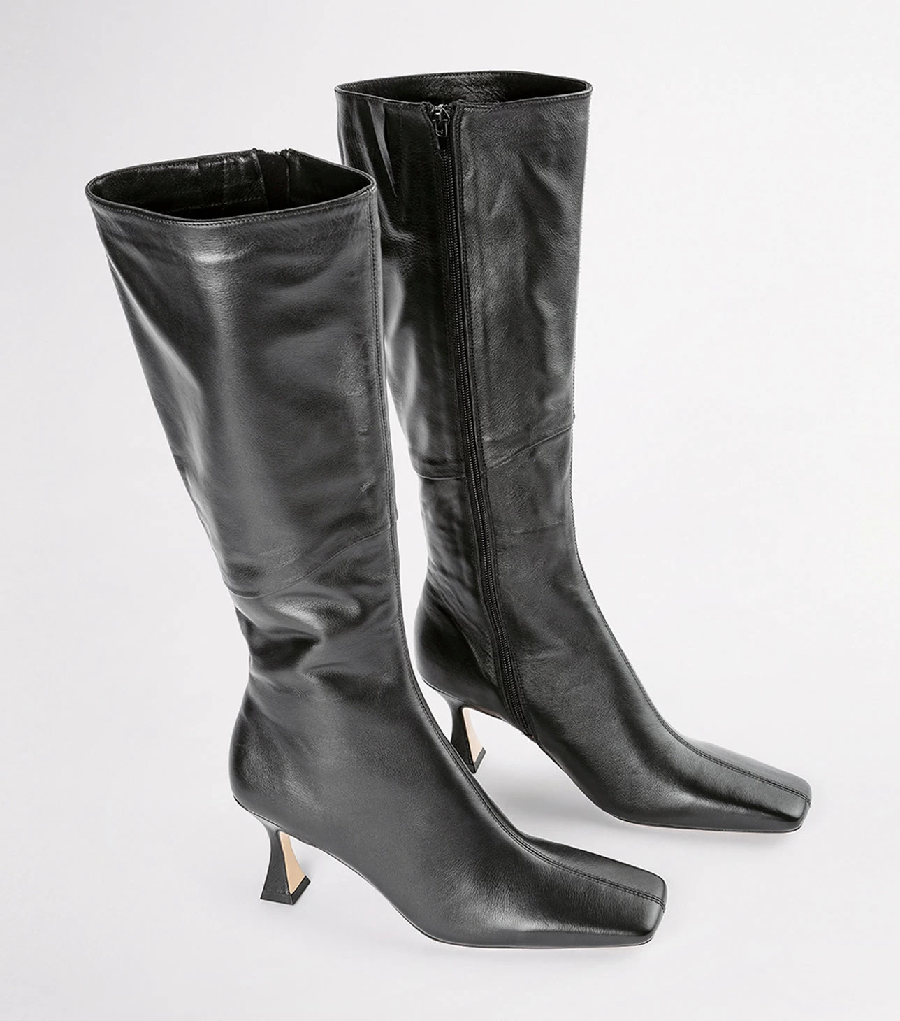 Fantasy Black Venice Calf Boots 14 Fantasy Black Venice Calf Boots - Image 12