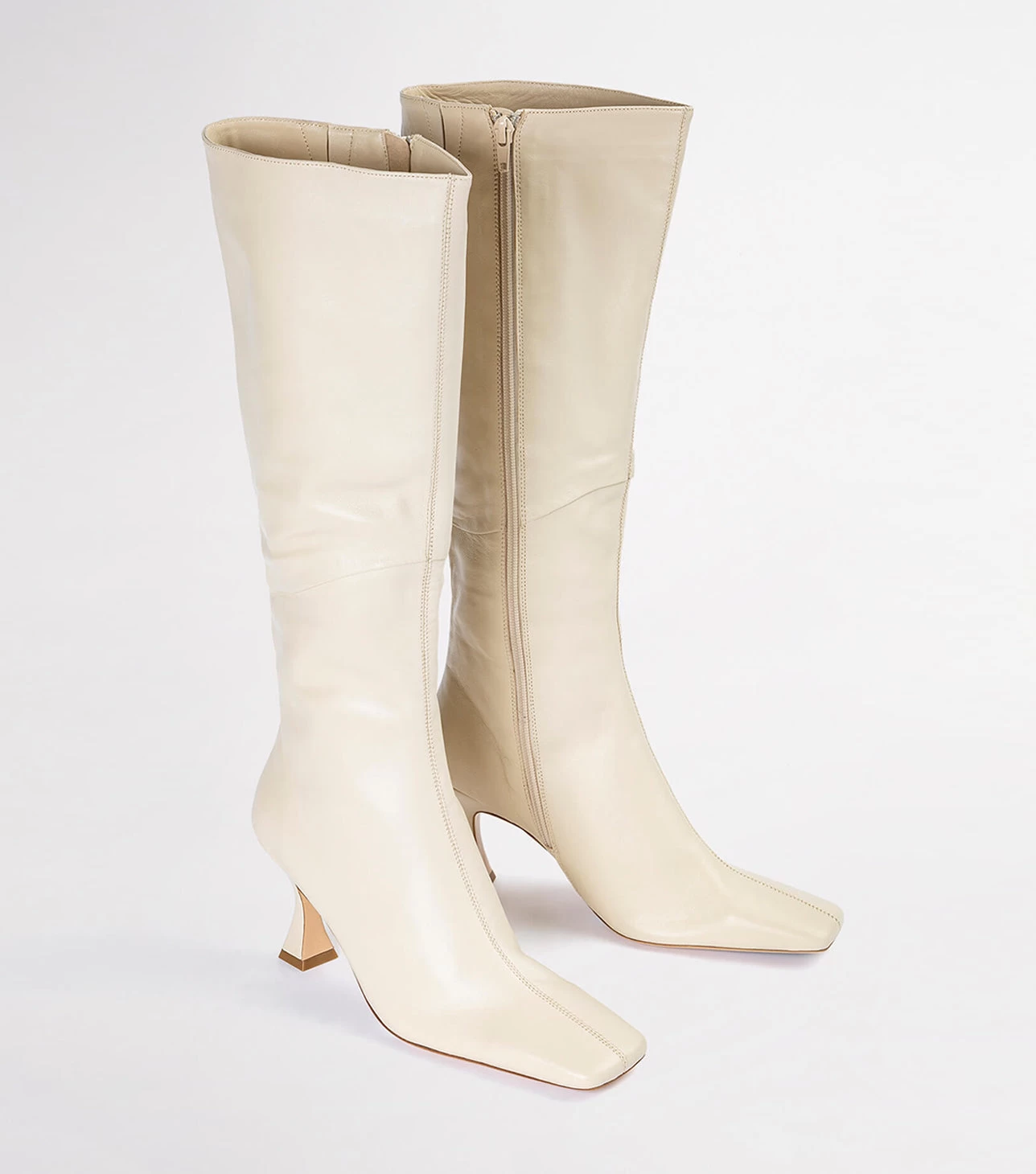 Fantasy Vanilla Nappa Calf Boots 8 Fantasy Vanilla Nappa Calf Boots - Image 6