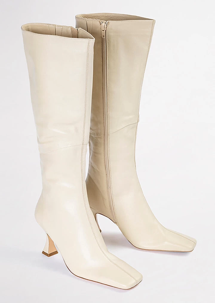 Fantasy Vanilla Nappa Calf Boots 5 Fantasy Vanilla Nappa Calf Boots - Image 3