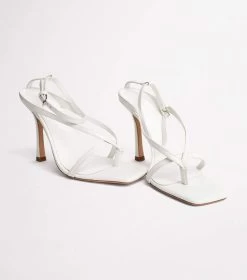 Faythe White Kid Heels -Tony Bianco Sales faythe white kid heels 1288 2
