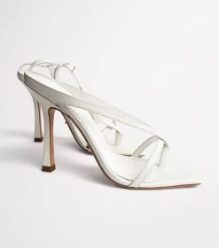 Faythe White Kid Heels -Tony Bianco Sales faythe white kid heels 1288 3