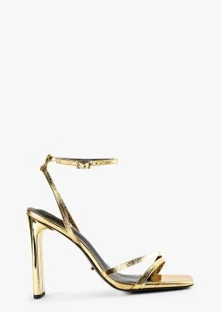 Fiance Gold Foil Heels