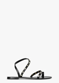 Finola Black Flats