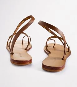 Finola Tan Flats -Tony Bianco Sales finola tan flat sandals 1288 4