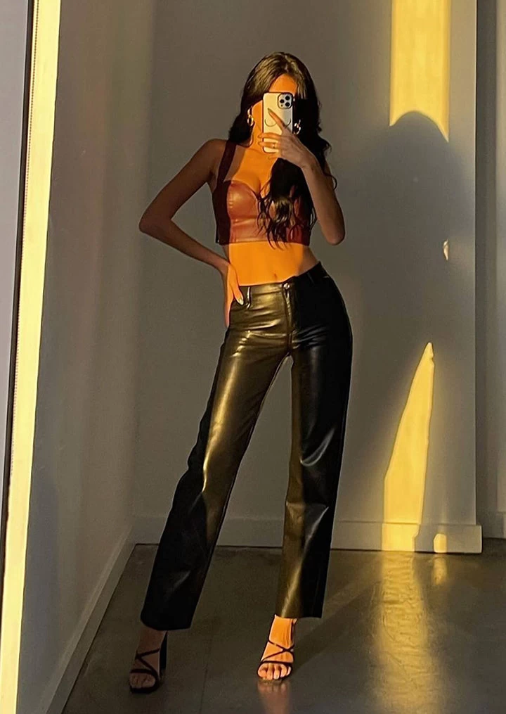 Fior Black Kid Heels 4 Fior Black Kid Heels - Image 2