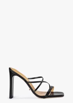 Fior Black Kid Heels