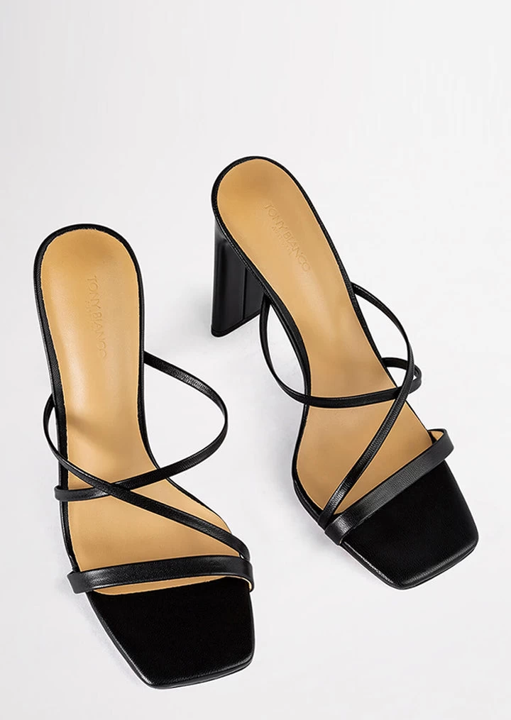 Fior Black Kid Heels 5 Fior Black Kid Heels - Image 3