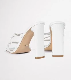 Fior White Kid Heels -Tony Bianco Sales fior white sheep nappa heels 1288 4
