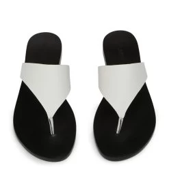 Fletch White Flats -Tony Bianco Sales fletch white flats 1288 2