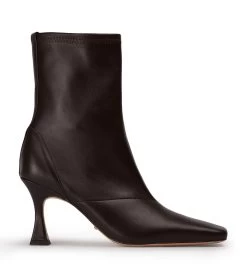 Fomo Chocolate Nappa Ankle Boots -Tony Bianco Sales fomo chocolate nappa ankle boot 1288 1