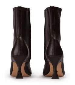 Fomo Chocolate Nappa Ankle Boots -Tony Bianco Sales fomo chocolate nappa ankle boot 1288 4