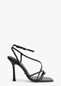 Franci Black Kid Heels