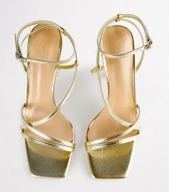 Franci Gold Nappa Metallic Heels 14 Franci Gold Nappa Metallic Heels -Tony Bianco Sales franci gold nappa tony bianco heels 1288 3