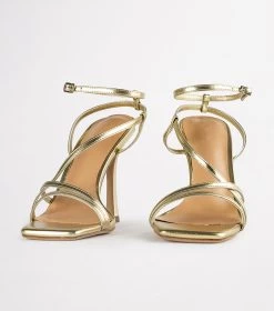 Franci Gold Nappa Metallic Heels 15 Franci Gold Nappa Metallic Heels -Tony Bianco Sales franci gold nappa tony bianco heels 1288 4