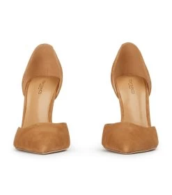 Gala Butterscotch Suede Heels -Tony Bianco Sales gala butterscotch suede heels 1288 3
