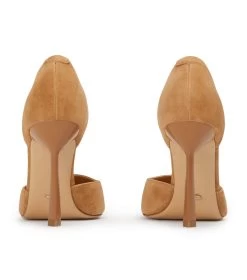 Gala Butterscotch Suede Heels -Tony Bianco Sales gala butterscotch suede heels 1288 4