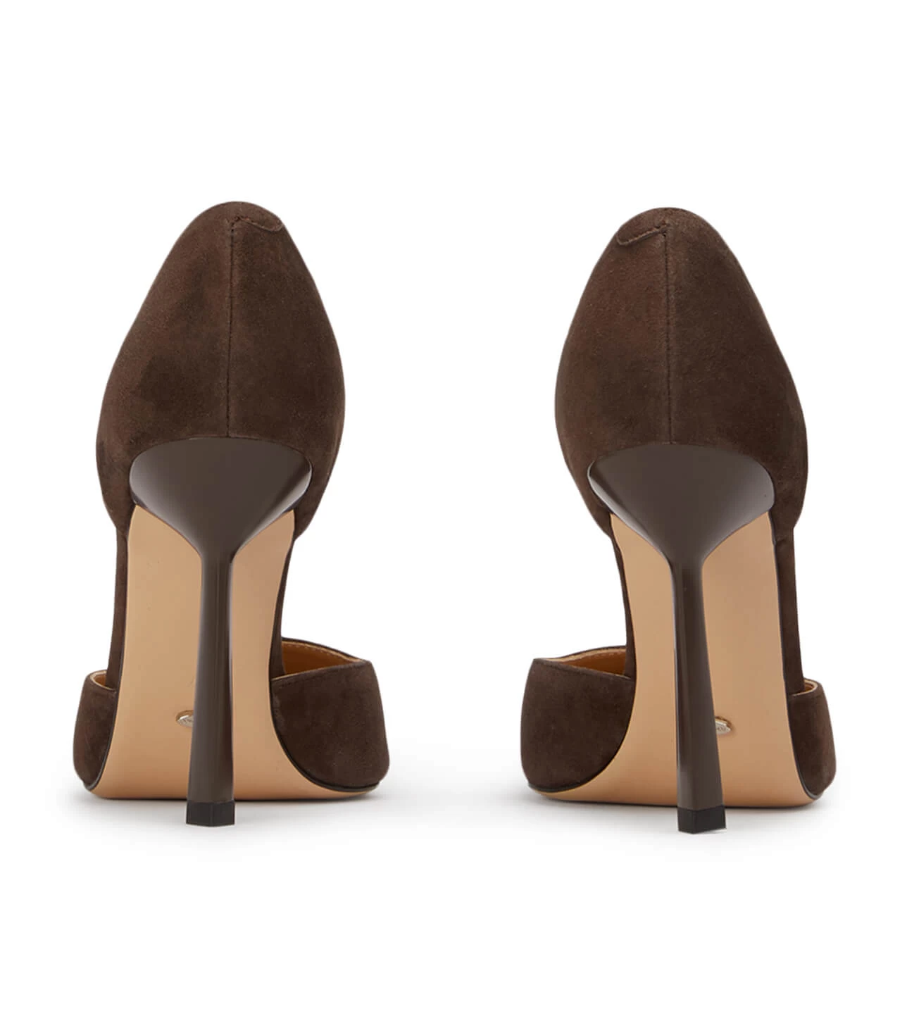 Gala Espresso Suede Heels 10 Gala Espresso Suede Heels - Image 8