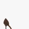 Gala Espresso Suede Heels