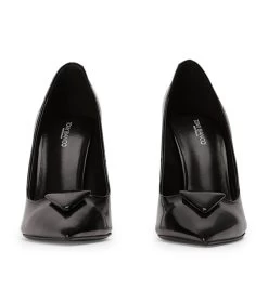 Gema Black Hi Shine Heels -Tony Bianco Sales gema black hi shine heels 1288 3