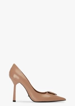 Gema Latte Hi Shine Heels