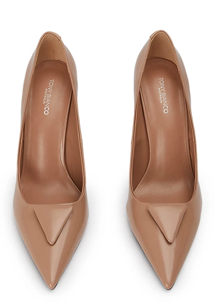 Gema Latte Hi Shine Heels 5 Gema Latte Hi Shine Heels - Image 3