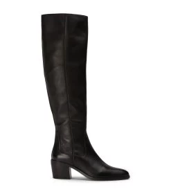 Gigi Black Nappa Long Boots -Tony Bianco Sales gigi black nappa long boots 1288 1