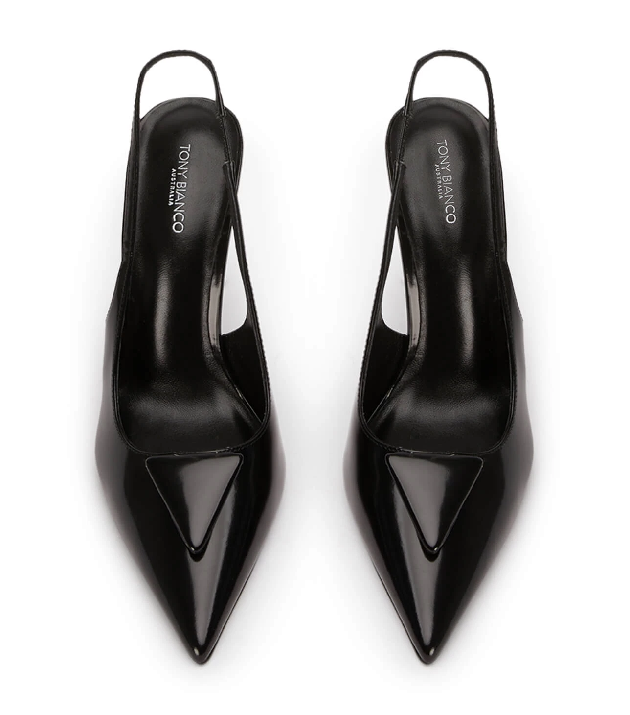 Ginger Black Hi Shine Heels 8 Ginger Black Hi Shine Heels - Image 6