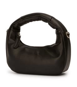 Glowy Black Leather Mini Handbags 11 Glowy Black Leather Mini Handbags -Tony Bianco Sales glowy black leather mini bag 1288 2