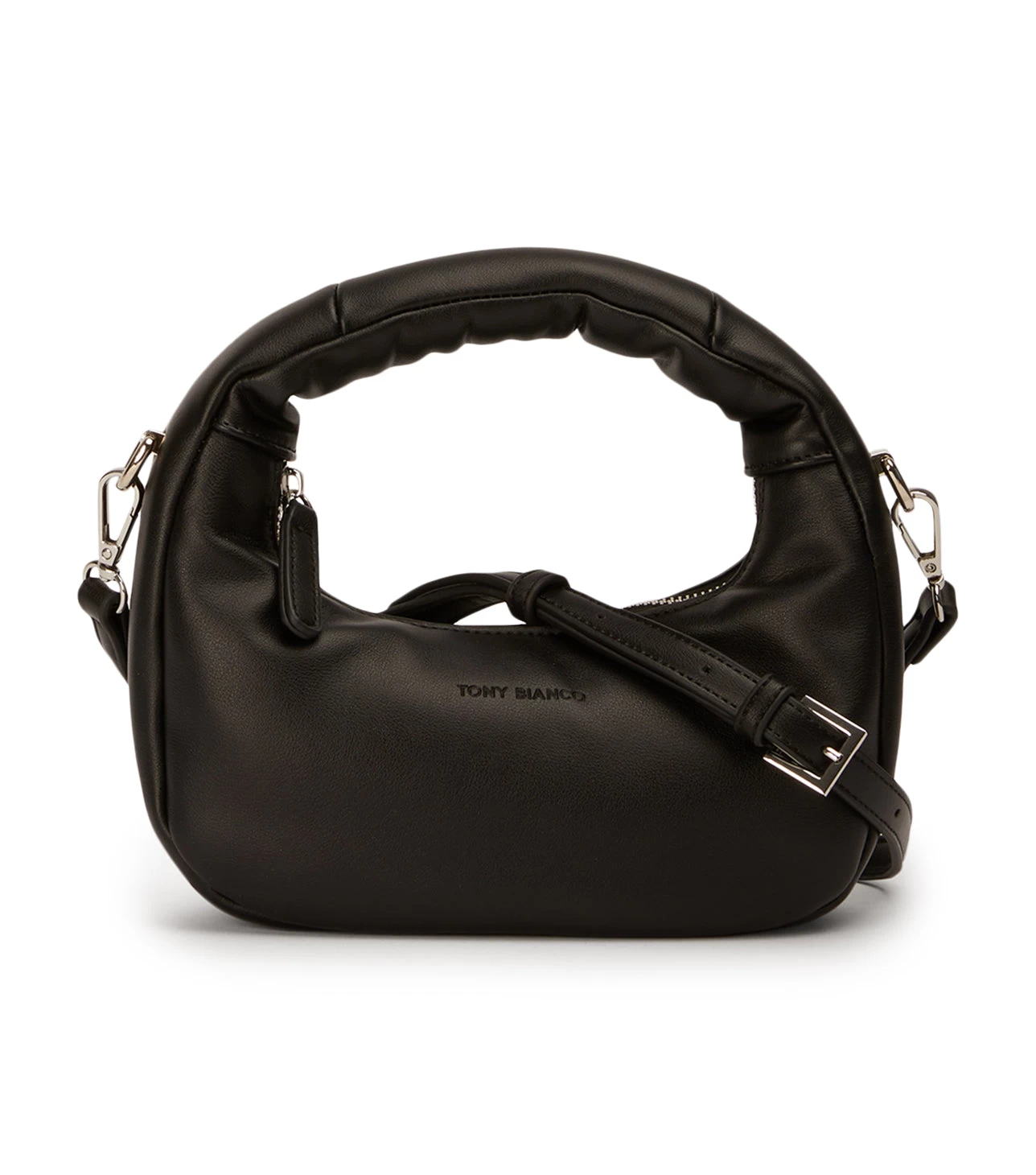 Glowy Black Leather Mini Handbags 8 Glowy Black Leather Mini Handbags - Image 6