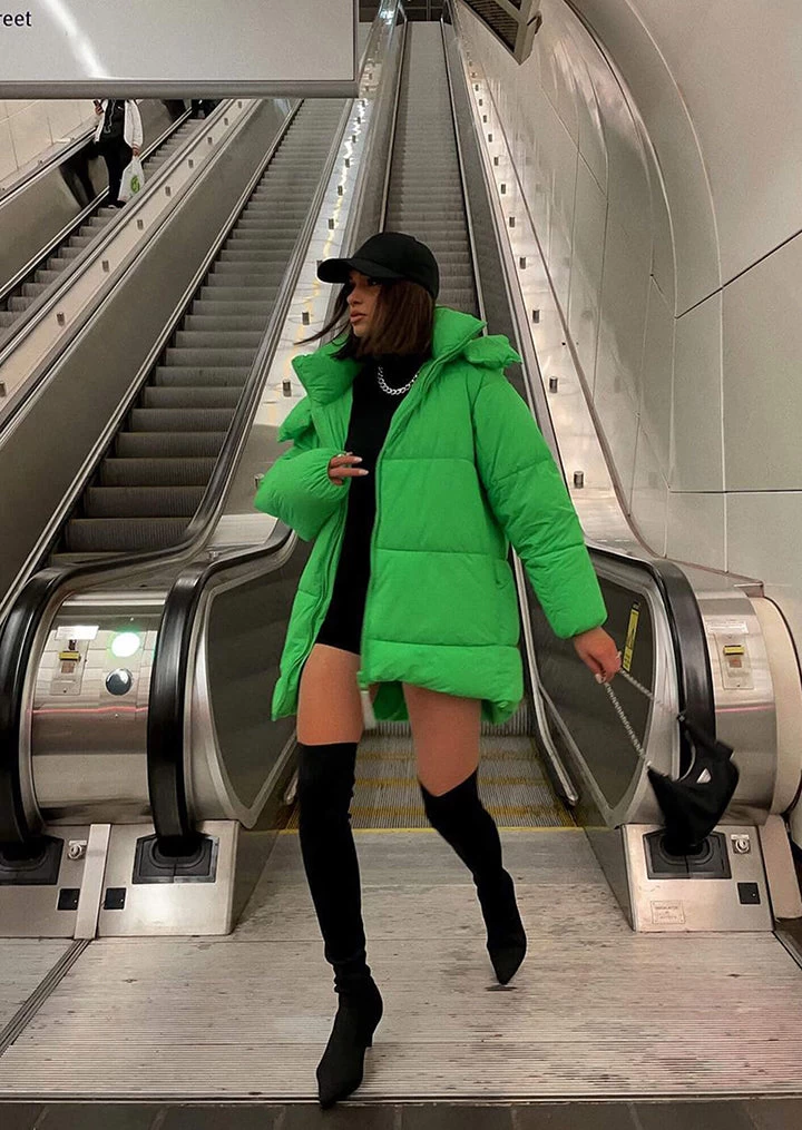 Gracie Black Sock Knit Long Boots 4 Gracie Black Sock Knit Long Boots - Image 2