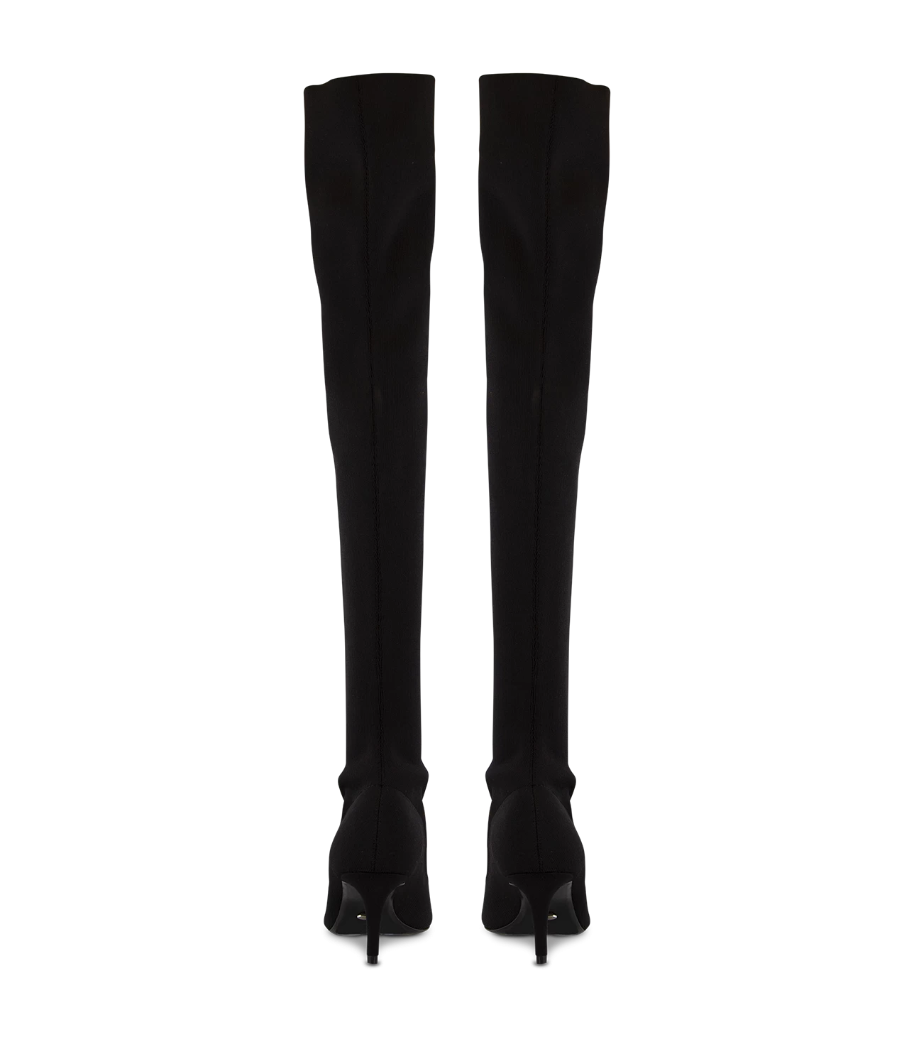 Gracie Black Sock Knit Long Boots 10 Gracie Black Sock Knit Long Boots - Image 8