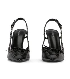 Graff Black Hi Shine Heels -Tony Bianco Sales graff black hi shine heels 1288 3